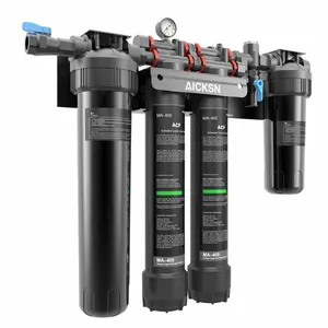 Aicksnコマーシャル4ステージ浄水器マシン大流量浄水器清浄機システム