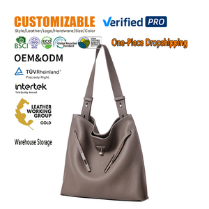 New Thickened TC Togo Leather <strong>Bag</strong> for Women Luxury Top Layer Cowhide Large Capacity Tote Shoulder Crossbody <strong>Bag</strong> - Product Image 1