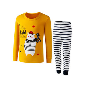 Pijamas de Algodón de Alta Calidad para Niños, Ropa de Dormir Cálida, Ropa de Casa para Niños, Conjuntos de Pijamas Térmicos con Dibujos Animados para Niños y Niñas - Product Image 6