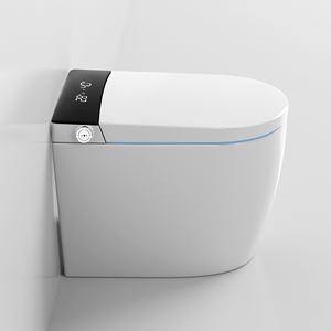 Inodoro Inteligente CHANDA con Ahorro <span class=keywords><strong>de</strong></span> Agua, Sifón Redondo, Tanque Oculto y Bidé - Product Image 5