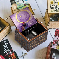 Boîte à musique en bois vintage |   Cadeau idéal pour la Saint-Valentin/Fête des Mères pour votre amoureux, votre ami et votre maman