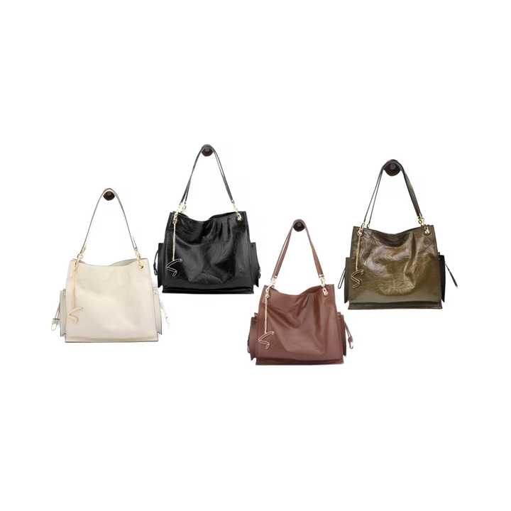 Genuine Leather Large Capacity Tote Bag_BDHL8192