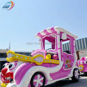 Train sans rails pour enfants et adultes, fabriqué en Chine, pour les parcs d'attractions, les manèges de fête foraine, les visites touristiques - Product Image 5