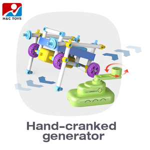 Juego de Bloques de Construcción Educativos de Ciencia para Niños, Más de 200 Piezas, Estilo de Ensamblaje, Innovación Científica, Bloques Sensoriales, Modelo de Robot, Juguete de Plástico ABS - Product Image 4