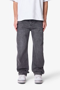 Pantalon Baggy en Denim Délavé Foncé pour Homme 2026 – Fabricant de Jeans en Denim pour Homme - Product Image 6
