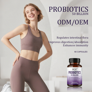 Probióticos para Adultos OEM, 50 Mil Millones de UFC, Cápsulas para el Soporte de la <span class=keywords><strong>Flora</strong></span> <span class=keywords><strong>Intestinal</strong></span> y la Digestión, <span class=keywords><strong>Suplemento</strong></span> de 60 Cápsulas, 2 Cápsulas por Porción - Product Image 2