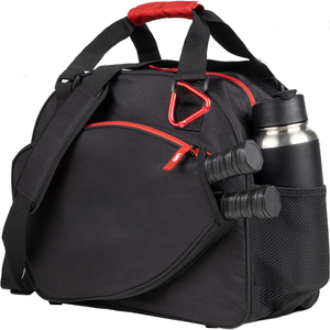 Bolsa de deporte para raqueta Pickleball para <span class=keywords><strong>hombre</strong></span> y mujer, accesorios múltiples, equipo de ropa, malla de nailon, bolsa Extra, gancho para valla, dos botellas - Product Image 2