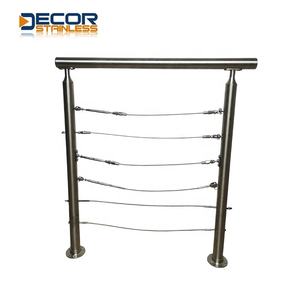 Barandillas de barandilla para escalera, postes de balaustrada de alta resistencia, de metal, fabricante de China, venta al por mayor - Product Image 3