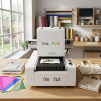 Imprimante jet d'encre industrielle compacte QK-400H ONE PASS pour sacs d'emballage en tissus non tissés