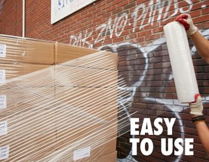 Pellicola <span class=keywords><strong>Estensibile</strong></span> LLDPE Premium per Uso Industriale, Rotolo Jumbo Trasparente per Imballaggio Automatico di Pallet, Produzione di Guangzhou - Product Image 3