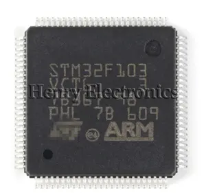 热销智能家居产品原装集成电路芯片LQFP100 STM32F103 STM32F103VBT STM32F103VBT6