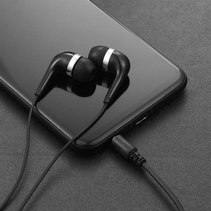 Écouteurs intra-auriculaires jetables, oreillettes filaires, colorées, à bas prix, avec téléphone portable, pour l'entraînement, 50 pièces - Product Image 4