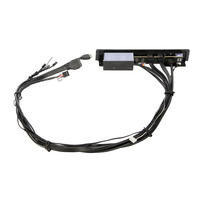Boîtier d'ordinateur PC avec panneau frontal USB 3.0/3.1 Type-C, port audio, bouton d'alimentation, câble micro-écouteurs avec gaine en PVC et blindage en feuille