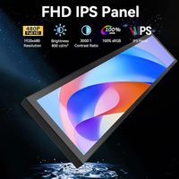 Moniteur industriel de 24 pouces avec fonctionnalités et interfaces, offrant une résolution 1920x380p pour une visualisation nette