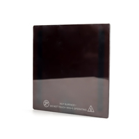Plaque chauffante en verre céramique dc 5V 12V 24V plaque chauffante électrique oem odm panneau de chauffage solaire infrarouge lointain pour piscine
