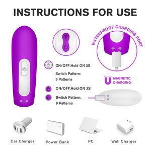 Penjualan laris Vibrator Stimulator klitoris & g-spot mainan seks pasangan tahan air pengendali jarak jauh nirkabel telur cinta - Product Image 4