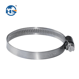 Collier de serrage pour tuyau d'aquaculture à vis sans fin de type américain Collier de serrage pour tuyau d'aquaculture réglable en acier inoxydable - Product Image 4