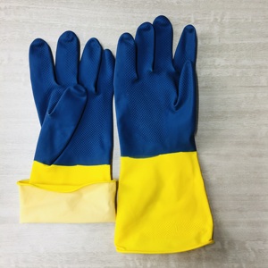 Găng tay làm việc màu cát nặng 33cm Găng tay an toàn chống trượt tiên tiến cho các ứng dụng xử lý nhiên liệu khai thác khoáng sản - Product Image 3