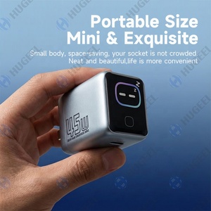 <span class=keywords><strong>Chargeur</strong></span> USB C GaN 45W à chargement rapide, adaptateur mural USB <span class=keywords><strong>avec</strong></span> affichage intelligent pour téléphone et tablette, <span class=keywords><strong>chargeur</strong></span> Type C, produit tendance sur TikTok - Product Image 2