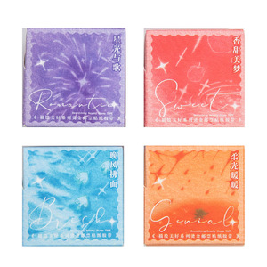2 M/rollo que representa la colección de belleza, sello de lámina, cinta adhesiva, dibujo de lápiz de color, <span class=keywords><strong>pegatinas</strong></span> de sello en caja - Product Image 5