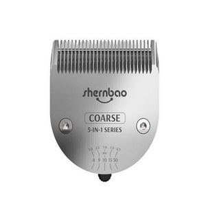Cuchillas de Repuesto para Cortadora de Pelo para Mascotas Shernbao <span class=keywords><strong>5</strong></span> <span class=keywords><strong>en</strong></span> <span class=keywords><strong>1</strong></span>, Estilo C, Cuchilla de Corte <span class=keywords><strong>5</strong></span> <span class=keywords><strong>en</strong></span> <span class=keywords><strong>1</strong></span>, Tamaños Ajustables # 8, # 9, # 10, # 15, # 30 - Product Image 1