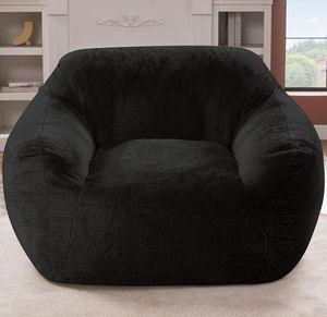 <span class=keywords><strong>Divano</strong></span> Pouf Gigante Quadrato dal Design Unico con Imbottitura in Spugna, Oversize <span class=keywords><strong>per</strong></span> Soggiorno di Appartamento - Product Image 1