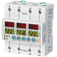 Samwha-dsp AVR-100TF 100A Relais de protection automatique contre les surtensions et les sous-tensions triphasé sur rail DIN