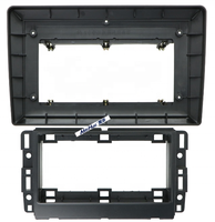 Meihua Cadre d'autoradio vidéo 10,1 pouces pour Chevrolet GMC Silverado Tahoe Universel 2007-2012 Écran tactile Android OS Câble RCA