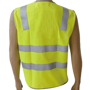 Gilet di sicurezza ad <span class=keywords><strong>alta</strong></span> visibilità ZUJA 3M nastro riflettente bicolore <span class=keywords><strong>abbigliamento</strong></span> riflettente Premium - Product Image 4