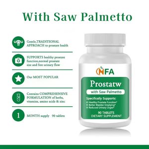 Comprimés de soutien de la prostate en gros pour OEM avec du palmier nain pour une fonction prostatique saine, un vide de la vessie et un confort urinaire - Product Image 2