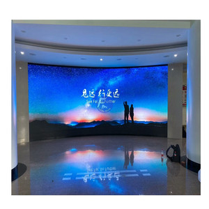 Anti collisione e la prova di umidità coperta led display advertising curvo parete video a led Nuova Tendenza schermo a led GOB <span class=keywords><strong>tech</strong></span> - Product Image 2