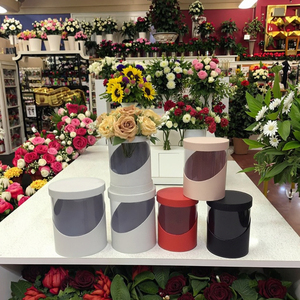 <span class=keywords><strong>ชุด</strong></span>กล่องบรรจุภัณฑ์ทรงกลม3ชิ้นกล่องกระดาษแข็งสีทึบปรับแต่งได้ - Product Image 2