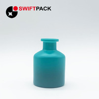 Bouteille en verre transparente aux couleurs vives pour diffuseur d'huiles essentielles 2026 – Emballage de parfum