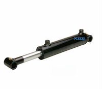 Silinder Hidrolik 3.5" Bore XTCG Berlapis Krom Keras Berbagai Ukuran Langkah Harga Terjangkau Silinder Hidrolik Mini Untuk Truk Dump Ganda