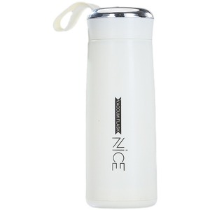 DD4298-2 2025 biểu tượng tùy chỉnh giá rẻ giá Frosted du lịch thủy tinh borosilicate chai nước uống với sợi dây thừng - Product Image 4