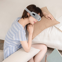 Matériaux techniques pour la peau Outils de soin des yeux Instrument de musique électrique 9D Air Press Masseur pour les yeux avec compresse thermique