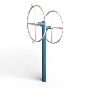 Heavy Duty Taiji Wheel Material de acero duradero Ejercicios de brazo al aire libre Equipo de fitness - Product Image 3