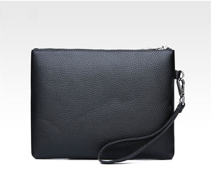 2024 nuova <span class=keywords><strong>pochette</strong></span> di grande capacità Business Travel Pu pelle borsa a mano portafoglio uomini - Product Image 5