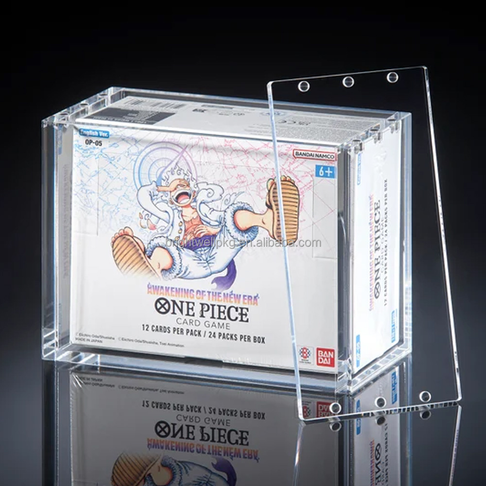 Acrylique Cas pour une pièce Booster Box