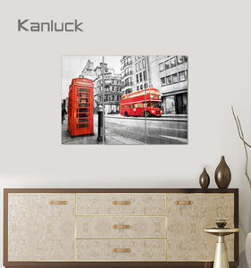 Stampe d'Arte Moderne su Tela con Paesaggio in Acquerello Bianco e Nero - Product Image 3