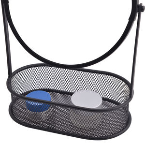 Espejo de Vanidad Personalizado, Espejo Profesional con Cesta de Almacenamiento, Diseño Simple y Moderno para Almacenamiento de Cosméticos, Suministro con Logotipo Personalizado - Product Image 4