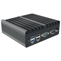 Mini PC Routeur BKHD 2025 N150, 4 Écrans, 2*LAN Gigabit, 2*COM, PC Industriel H30X N100, 4 Cœurs, Micro Hôte DDR5, Emplacement LTE 5G WIFI