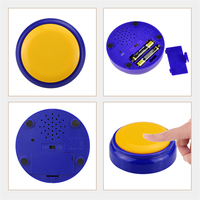 Reloj parlante con logotipo personalizado de fábrica, reloj parlante para ancianos, reloj con botón grande para ciegos