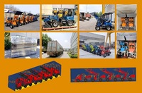 Mini Dumper Elettrico su Ruote e Pala Gommata Anteriore AOLITE CE ALT Dalla Cina, Piccolo Dumper Idraulico Elettrico Fuoristrada 4x4 da 1 Tonnellata e 1,6 Tonnellate per Giardino