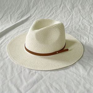 Custom Paper Straw <b>Hat</b> Women Men Outdoor Street Fashion Sun <b>Hat</b> - Product Image 1