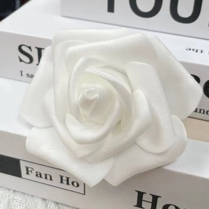 Flor artificial <span class=keywords><strong>de</strong></span> espuma <span class=keywords><strong>para</strong></span> decoración <span class=keywords><strong>de</strong></span> <span class=keywords><strong>bodas</strong></span>, rosa <span class=keywords><strong>para</strong></span> decoración <span class=keywords><strong>de</strong></span> pasteles, 7cm, 1 ud. - Product Image 5