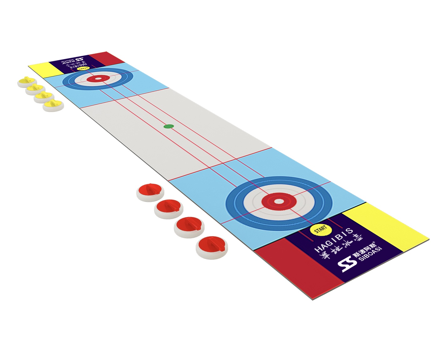 Dry Land Curling Set for Children Sports Entertainment Home Curling for Kids Equipamento de Curling Infantil****^^^^ https://www.siboasi.com