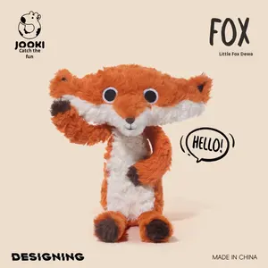 Deva Fox bon frère drôle décalé Super doux <span class=keywords><strong>ours</strong></span> en peluche PP coton remplissage fille oreiller de couchage cadeau soulagement du Stress - Product Image 5