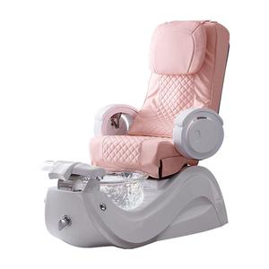 Fauteuil de pédicure électrique inclinable, fauteuil de massage pour les pieds, 7 couleurs LED, mobilier de salon de manucure et spa - Product Image 1