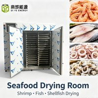 Nouvelle Machine de Séchage Automatique Haute Efficacité Économe en Énergie pour Aliments, Épices, Ail, Crevettes, Poissons et Fruits de Mer – Séchoir à Plateaux à Chaleur